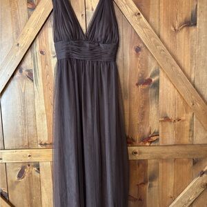 Wtoo Elegant Brown Evening Gown/Bridesmaid Dress